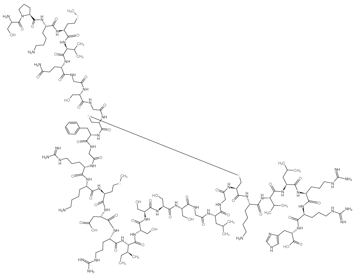 Nesiritide acetate Structure