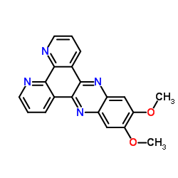 11,12-Dimethoxydipyrido[3,2-a:2',3'-c]phenazine Structure