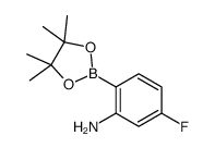 5-氟-2-(4,4,5,5-四甲基-1,3,2-二噁硼烷-2-基)苯胺图片