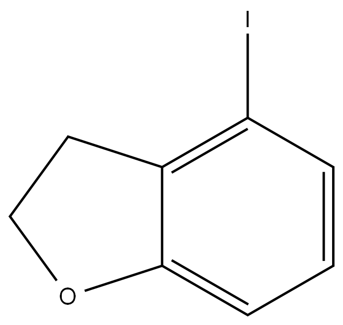 4-Iodo-2,3-dihydrobenzofuran结构式