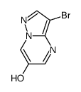 3-Bromo-pyrazolo[1,5-a]pyrimidin-6-ol Structure