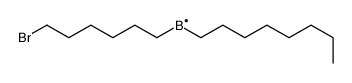 6-bromohexyl(octyl)boron结构式