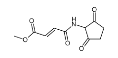 (E)-4-[(2,5-Dioxocyclopentyl)amino]-4-oxo-2-butenoic acid methyl ester picture