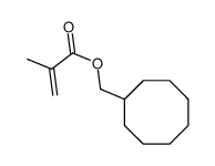 cyclooctylmethyl 2-methylprop-2-enoate Structure