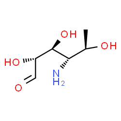 4-Amino-4,6-dideoxy-D-galactose structure