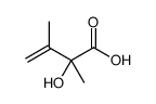 2-hydroxy-2,3-dimethylbut-3-enoic acid Structure