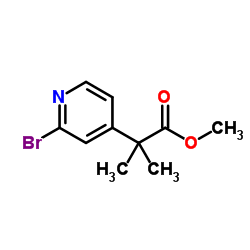 Methyl 2-(2-Bromo-4-pyridyl)-2-methylpropanoate picture