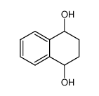 1,4-dihydroxy-1,2,3,4-tetrahydronaphthalene Structure