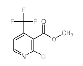 METHYL 2-CHLORO-4-(TRIFLUOROMETHYL)NICOTINATE structure