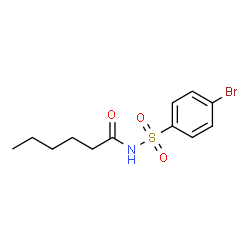 N-((4-溴苯基)磺酰基)己酰胺图片