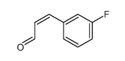 2-Propenal,3-(3-fluorophenyl)-,(2Z)-(9CI)结构式