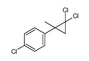 1-chloro-4-(2,2-dichloro-1-methylcyclopropyl)benzene Structure