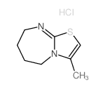 Thiazolo[3,2-a][1,3]diazepine,5,6,7,8-tetrahydro-3-methyl-, hydrochloride (1:1)结构式