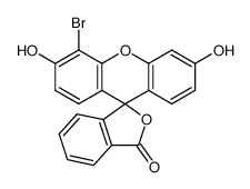 4'-Bromo-3',6'-dihydroxyspiro[isobenzofuran-1(3H),9'-[9H]xanthen]-3-one结构式