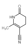 2-甲基-6-氧代-1,4,5,6-四氢-3-吡啶甲腈结构式