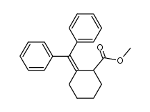 Methyl-2-benzhydryliden-cyclohexancarboxylat Structure