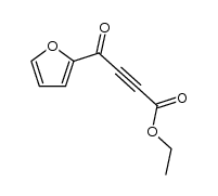 4-furan-2-yl-4-oxo-but-2-ynoic acid ethyl ester Structure