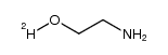 2-amino-O-deuterio-ethanol结构式