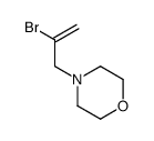 4-(2-bromoprop-2-enyl)morpholine structure