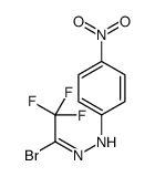 2,2,2-trifluoro-N-(4-nitrophenyl)ethanehydrazonoyl bromide Structure