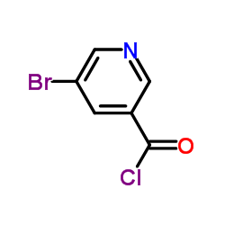 5-Bromonicotinoyl chloride structure