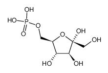 α-D-fructofuranose 6-phosphate结构式