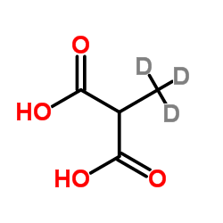 甲基(D3)丙二酸结构式