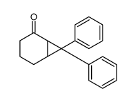 7,7-diphenylbicyclo[4.1.0]heptan-5-one结构式