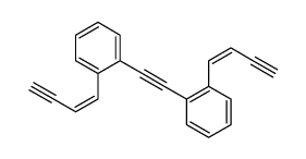 bis[2-((1Z)-1-buten-3-ynyl)phenyl]acetylene Structure