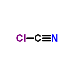 Cyanogen chloride Structure