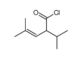 4-methyl-2-propan-2-ylpent-3-enoyl chloride Structure