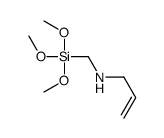 N-(trimethoxysilylmethyl)prop-2-en-1-amine Structure