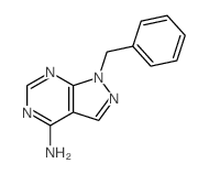 9-benzyl-2,4,8,9-tetrazabicyclo[4.3.0]nona-1,3,5,7-tetraen-5-amine structure