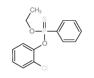 (2-chlorophenoxy)-ethoxy-phenyl-sulfanylidene-phosphorane structure