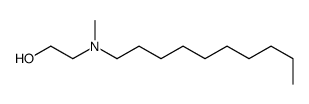 2-[decyl(methyl)amino]ethanol Structure