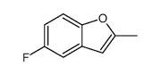 Benzofuran,5-fluoro-2-methyl-结构式