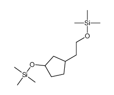 trimethyl-[2-(3-trimethylsilyloxycyclopentyl)ethoxy]silane Structure