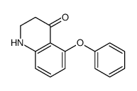 5-phenoxy-2,3-dihydro-1H-quinolin-4-one Structure