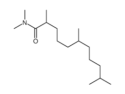 N,N,2,6,10-pentamethylundecanamide Structure