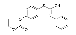 ethyl [4-(phenylcarbamoylsulfanyl)phenyl] carbonate结构式