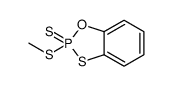 2-methylsulfanyl-2-sulfanylidene-1,3,2λ5-benzoxathiaphosphole结构式