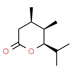 2H-Pyran-2-one,tetrahydro-4,5-dimethyl-6-(1-methylethyl)-,(4R,5R,6R)-rel-(9CI) picture