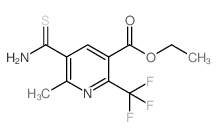 ETHYL 5-(AMINOCARBOTHIOYL)-6-METHYL-2-(TRIFLUOROMETHYL)NICOTINATE picture