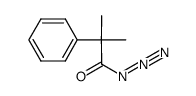 2-methyl-2-phenylpropanoyl azide Structure