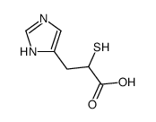 3-(1H-imidazol-5-yl)-2-sulfanylpropanoic acid Structure