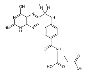 Folic Acid-d2 structure