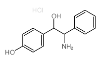 4-(2-amino-1-hydroxy-2-phenyl-ethyl)phenol structure