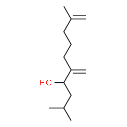 2,9-Dimethyl-5-methylene-9-decen-4-ol structure