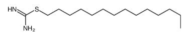 tetradecyl carbamimidothioate Structure