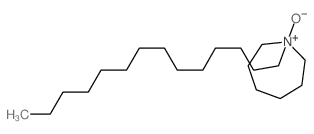 1H-Azepine,hexahydro-1-tetradecyl-, 1-oxide结构式